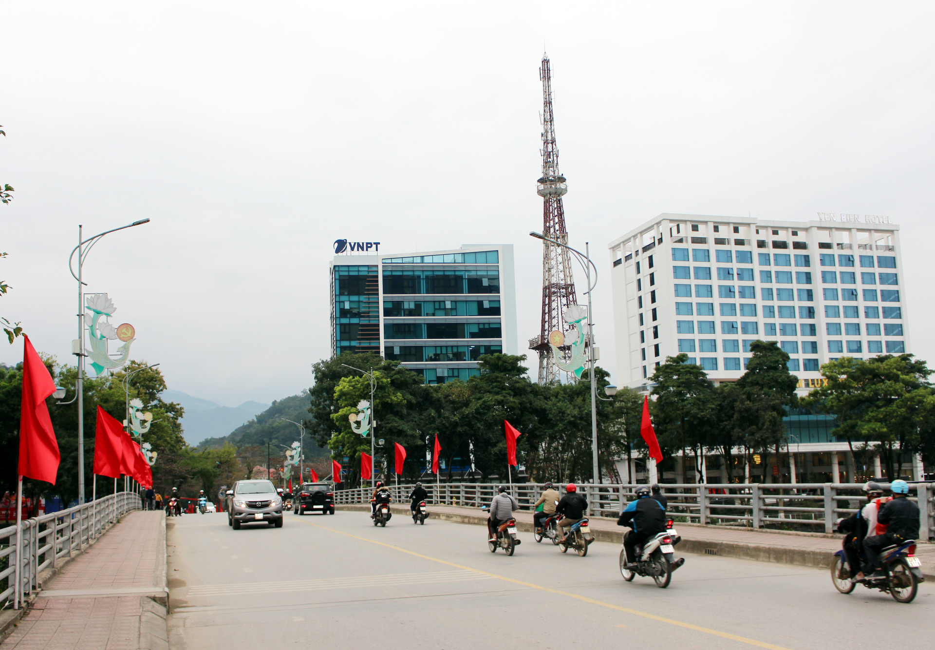 Một góc thành phố Hà Giang.