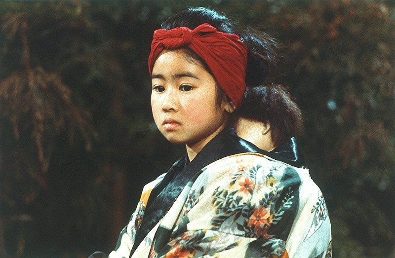 Ayaki Kabayasi khi đó lên 10, đóng vai Oshin 7 tuổi.