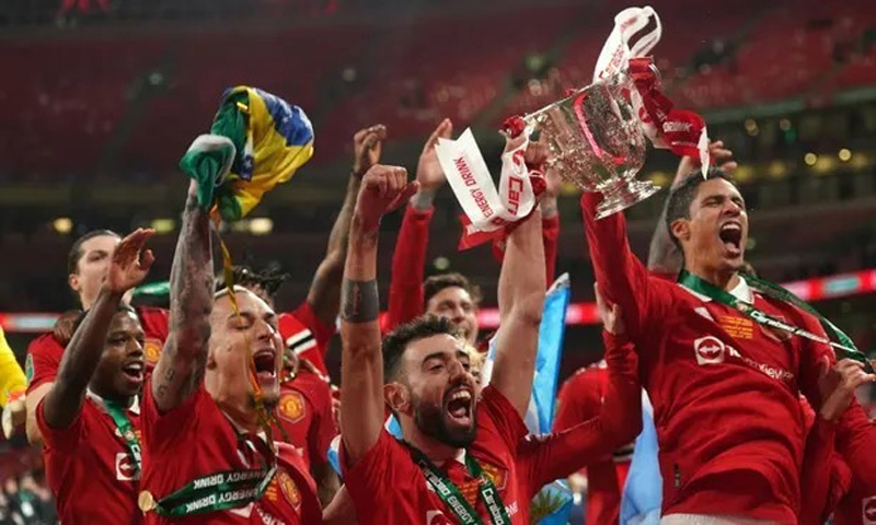 Man Utd nâng Cup Liên đoàn, danh hiệu đầu tiên của họ kể từ năm 2017. 