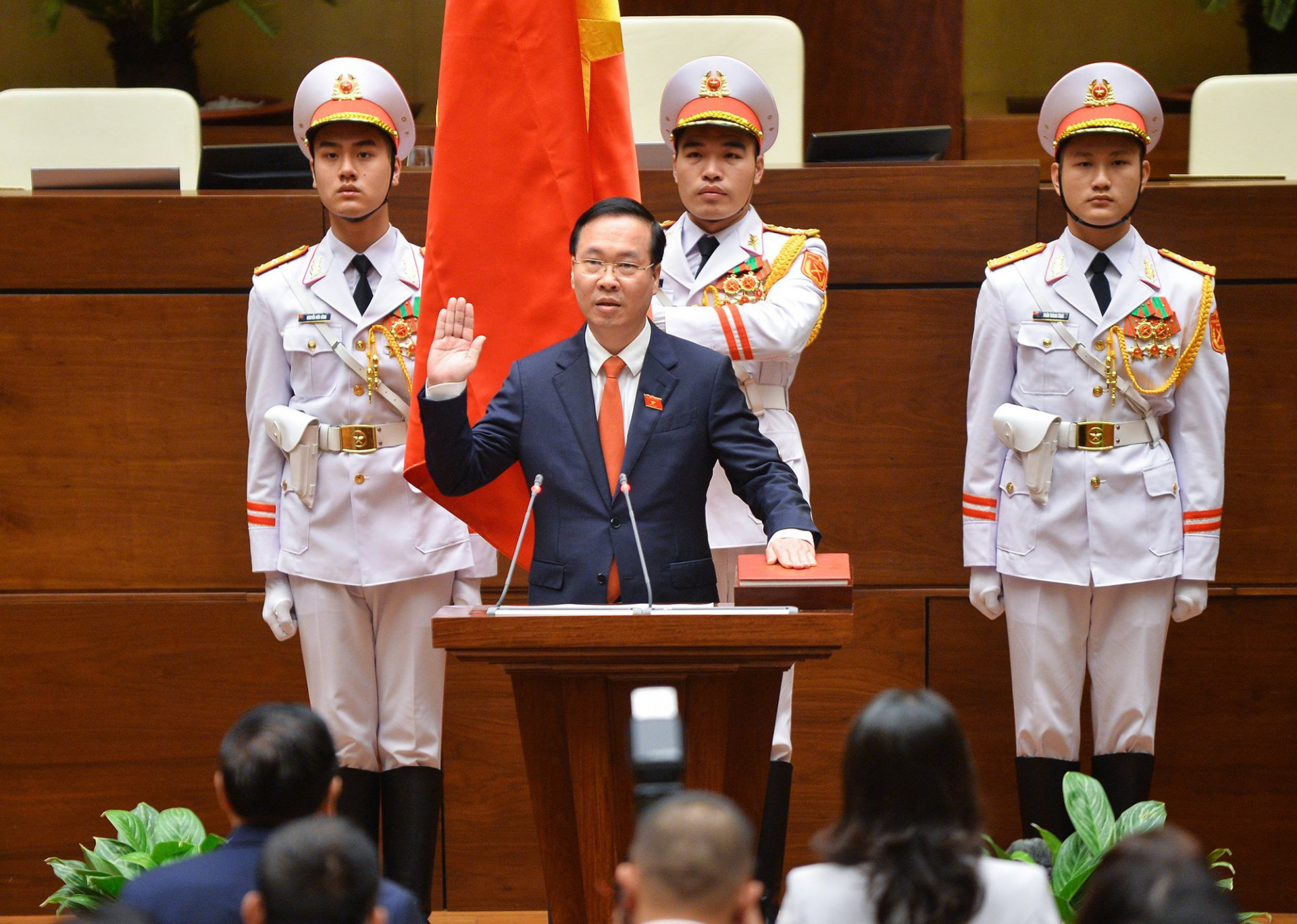 Tân Chủ tịch nước Võ Văn Thưởng tuyên thệ nhậm chức theo quy định