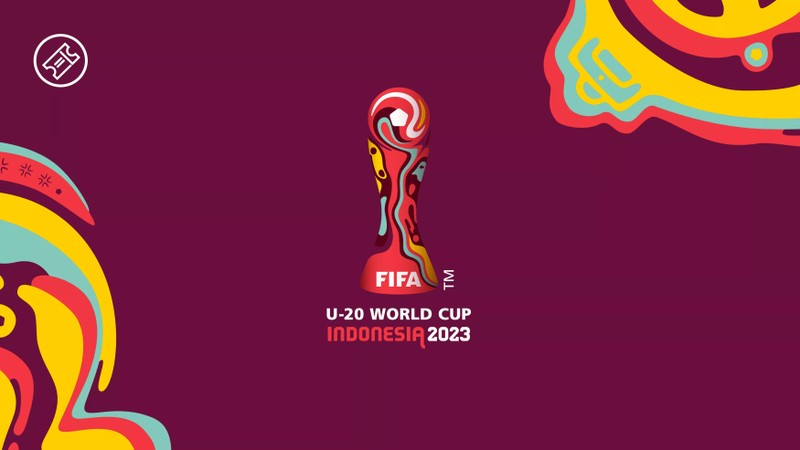Biểu tượng U20 World Cup 2023 ban đầu dự kiến diễn ra tại Indonesia.