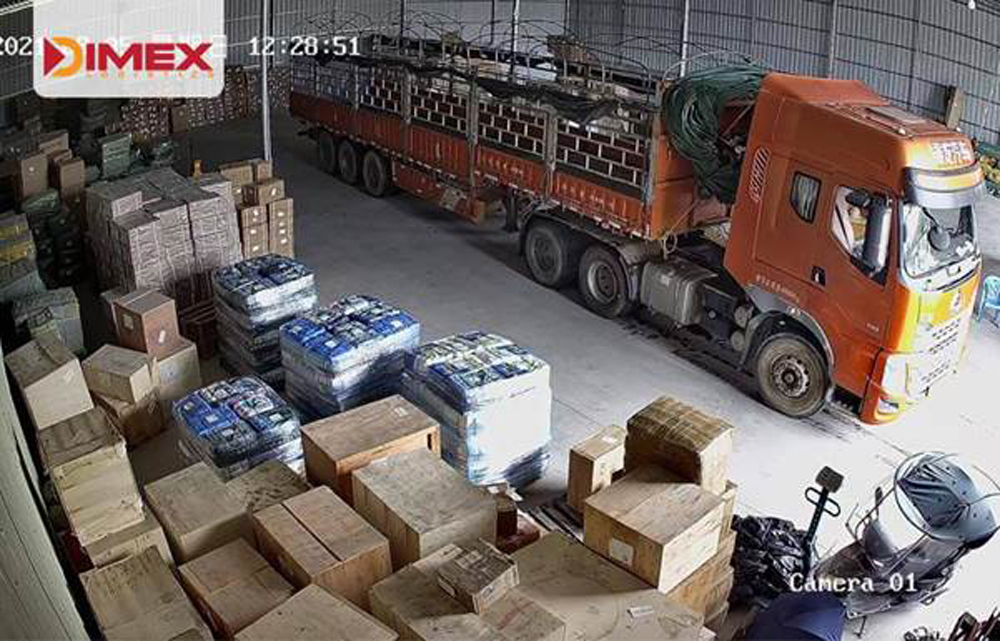 Kho hàng bên Trung Quốc của Dimex Logistics