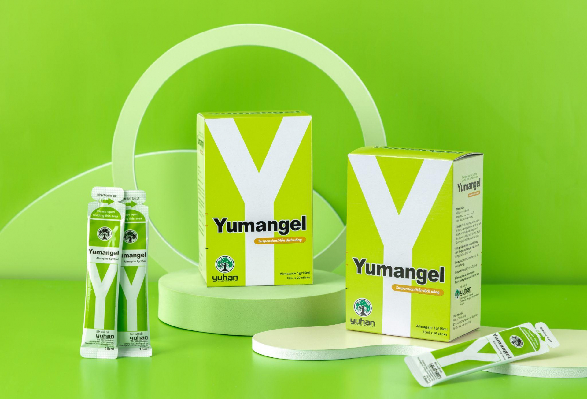 Thuốc dạ dày chữ Y – Yumangel giúp giảm nhanh các triệu chứng khó chịu của bệnh viêm loét dạ dày.

