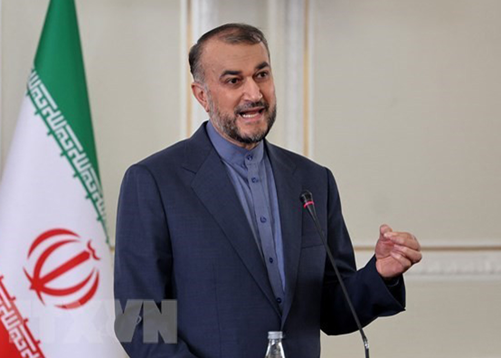 Bộ trưởng Ngoại giao Iran Hossein Amir-Abdollahian.