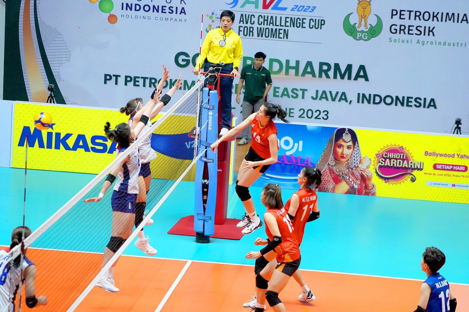 Tuyển bóng chuyền nữ Việt Nam có trận đấu dễ dàng