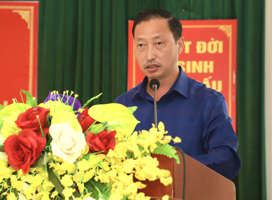 Bí thư Huyện ủy Hoàng Su Phì Vàng Đình Chiến kiến nghị một số nội dung tới Chính phủ, Quốc hội
