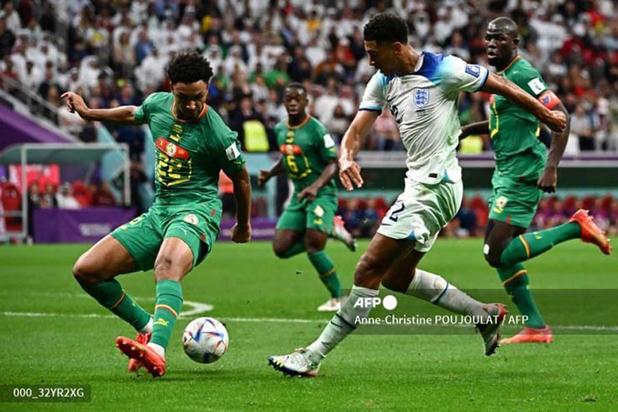  3-0 là tỉ số giữa Anh và Senegal
