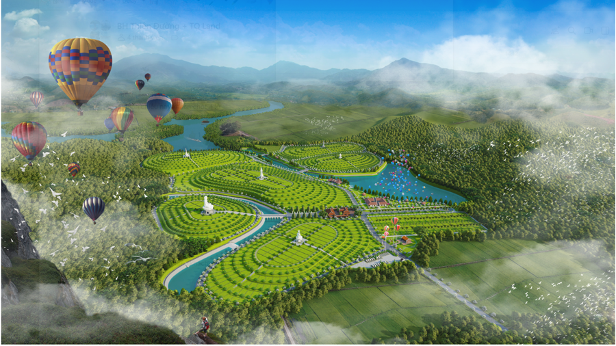 Công viên Thiên Đường là một dự án hướng đến mục tiêu công viên tâm linh hiện đại và cao cấp bậc nhất Việt Nam, với các ưu điểm về vị trí giao thông đắc địa, yêu cầu phong thủy cùng quần thể công trình tâm linh linh thiêng, cũng như không gian xanh, đầy đủ các dịch vụ hiện đại và cao cấp.
