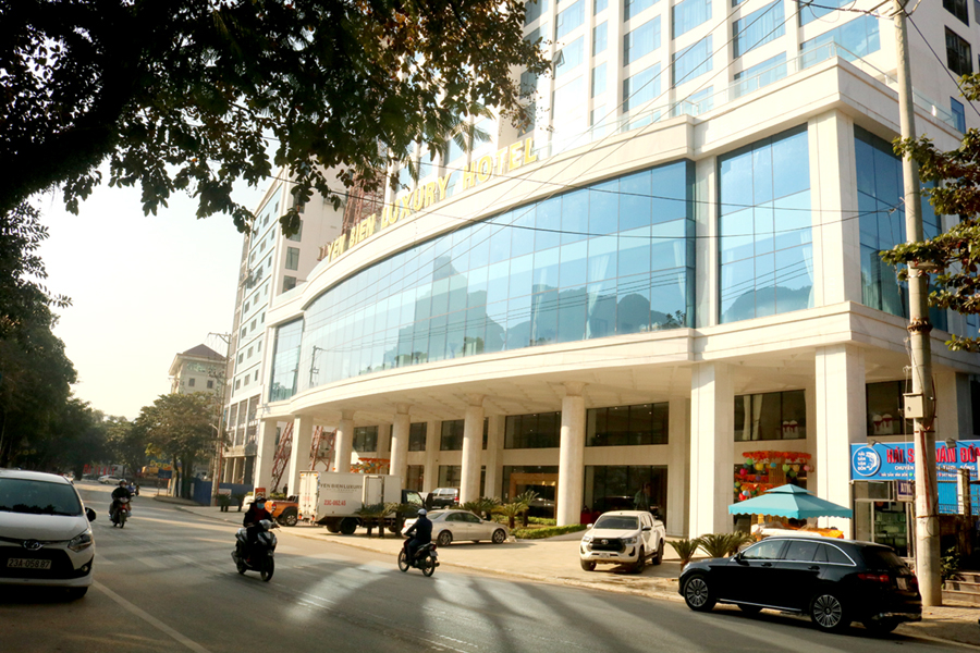 Khách sạn Yên Biên Luxury tạo điểm nhấn cho thành phố Hà Giang.

