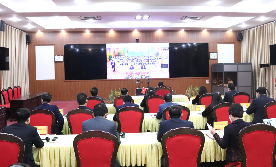Chương trình Gặp gỡ đầu Xuân và Hội nghị lần thứ 13 Ủy ban Công tác liên hợp giữa 4 tỉnh biên giới phía Bắc Việt Nam với tỉnh Quảng Tây (Trung Quốc) được tổ chức bằng hình thức trực tuyến.