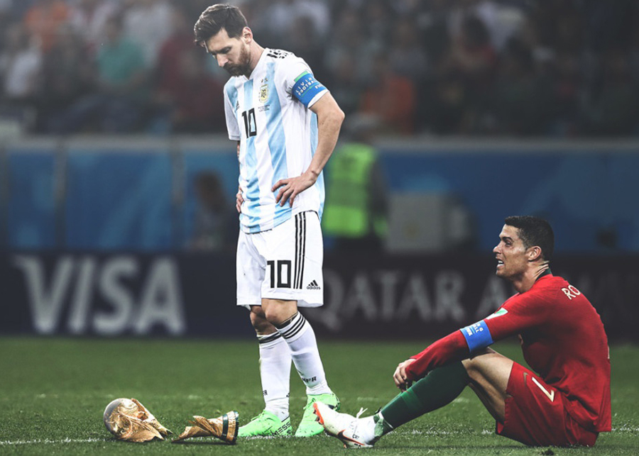 Vinh quang ở World Cup luôn lẩn tránh Messi và Ronaldo nhiều năm qua. 