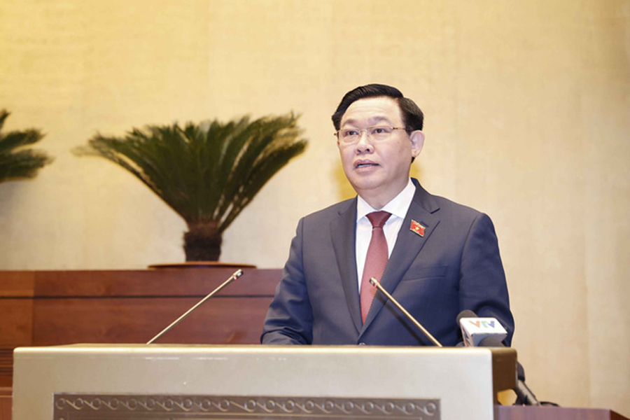 Chủ tịch Quốc hội Vương Đình Huệ: Hạn chế tối đa tình trạng luật khung, luật ống
