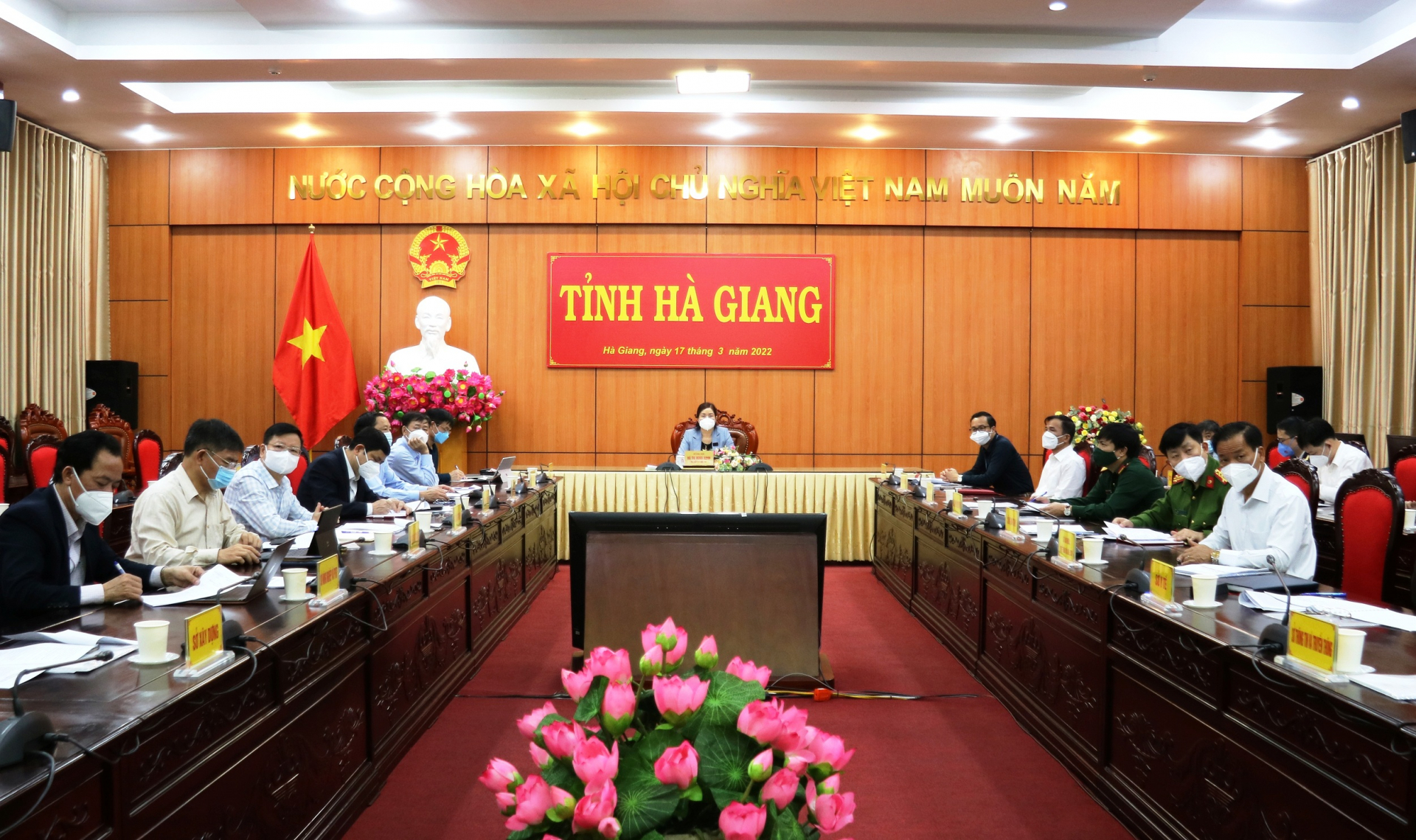 Điểm cầu tại tỉnh Hà Giang
