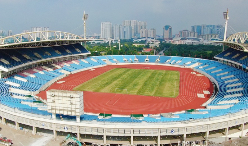 Sân vận động quốc gia Mỹ Đình sẽ là nơi tổ chức lễ khai mạc SEA Games 31.