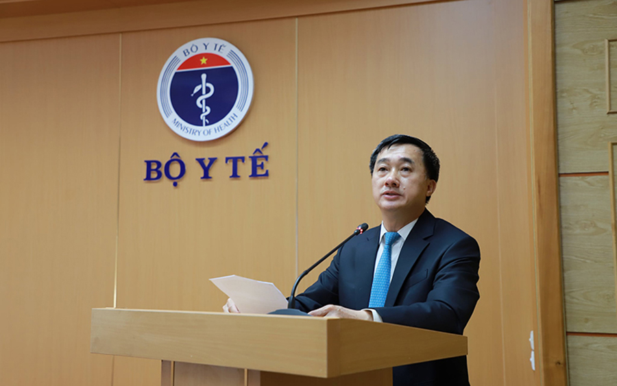 Thứ trưởng Trần Văn Thuấn phát biểu tại hội nghị.
