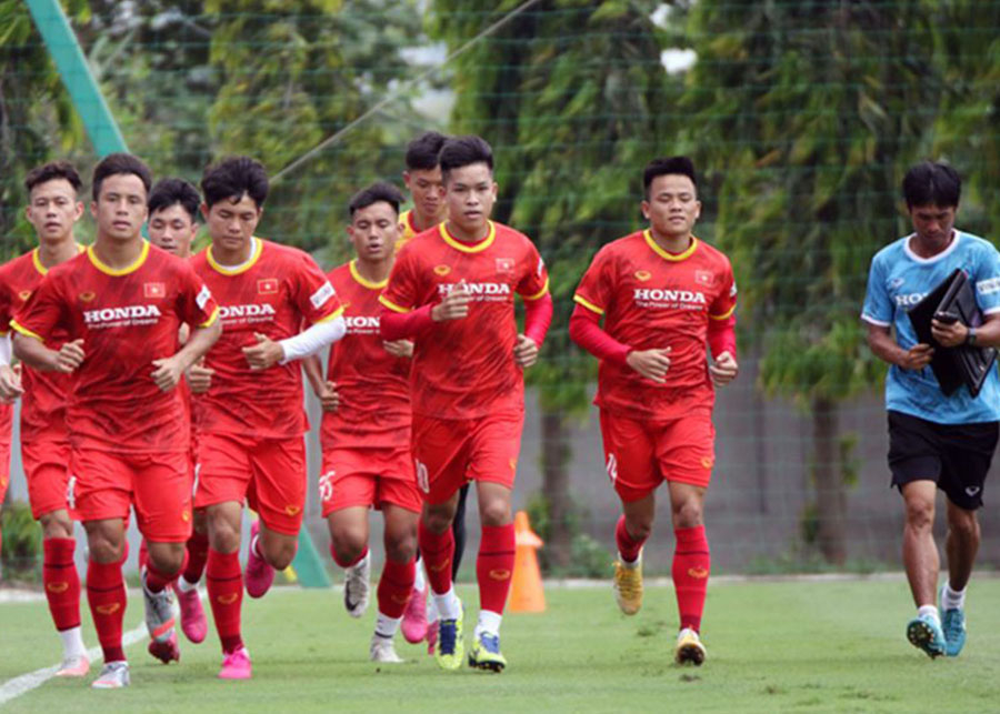 Đội tuyển Olympic Việt Nam tập trung đợt 1 trong năm 2022