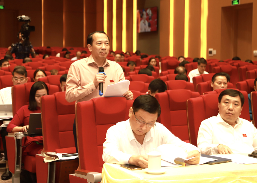 Phó Chủ tịch UBND tỉnh Trần Đức Quý làm rõ một số ý kiến của đại biểu về lĩnh vực y tế, giáo dục
