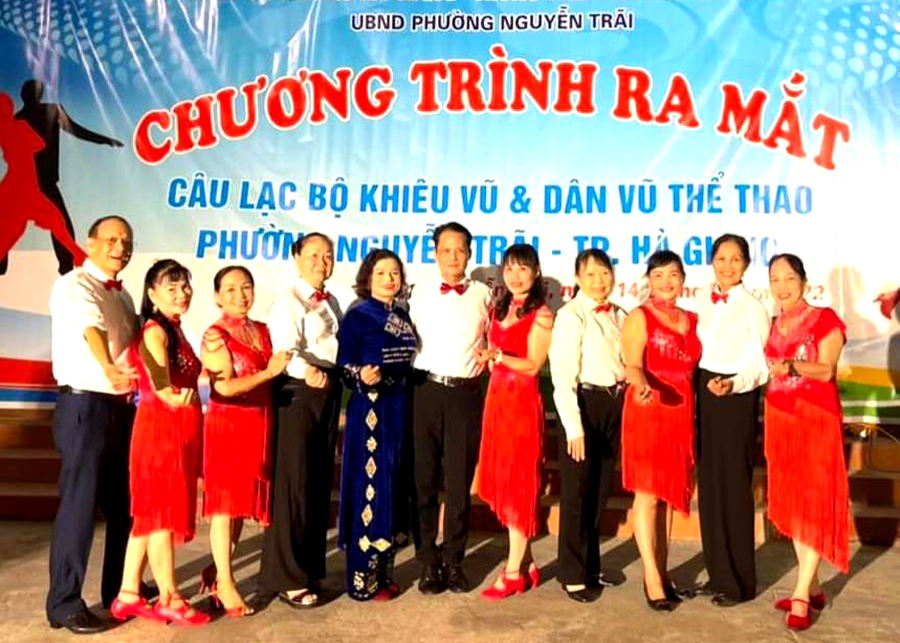 Phường Nguyễn Trãi (thành phố Hà Giang) thành lập câu lạc bộ Khiêu vũ, tạo sân chơi bổ ích cho người cao tuổi.
