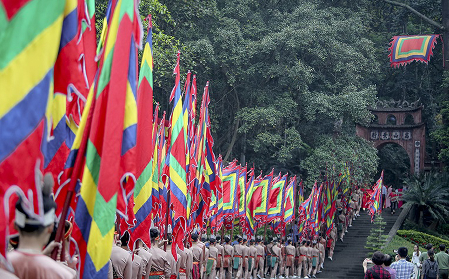 Lễ hội Đền Hùng. (Ảnh minh họa)

