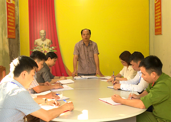 UBKT Huyện ủy Yên Minh kiểm tra, giám sát công tác xây dựng Đảng tại Đảng bộ xã Hữu Vinh