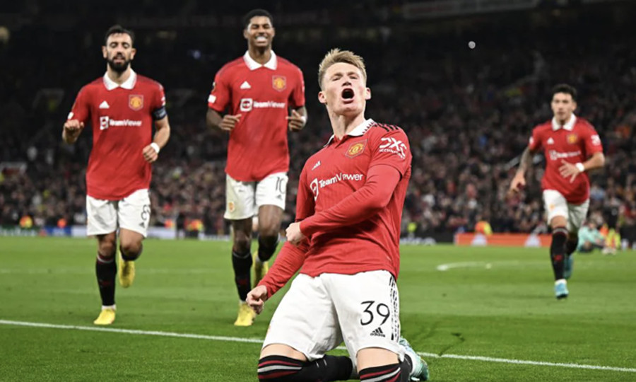 McTominay vào thay Casemiro ở phút 81 và ghi bàn quyết định trận đấu.