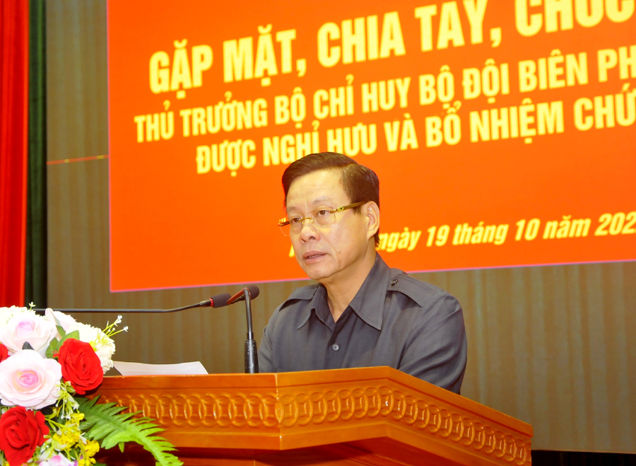 Chủ tịch UBND tỉnh Nguyễn Văn Sơn phát biểu tại buổi lễ.