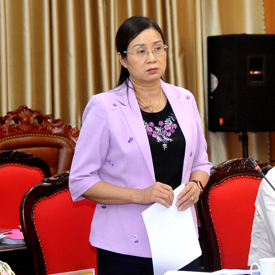 Phó Chủ tịch UBND tỉnh Hà Thị Minh Hạnh đề nghị các ngành, địa phương tập trung triển khai nhiệm vụ để hoàn thành chỉ tiêu, kế hoạch năm 2022.
