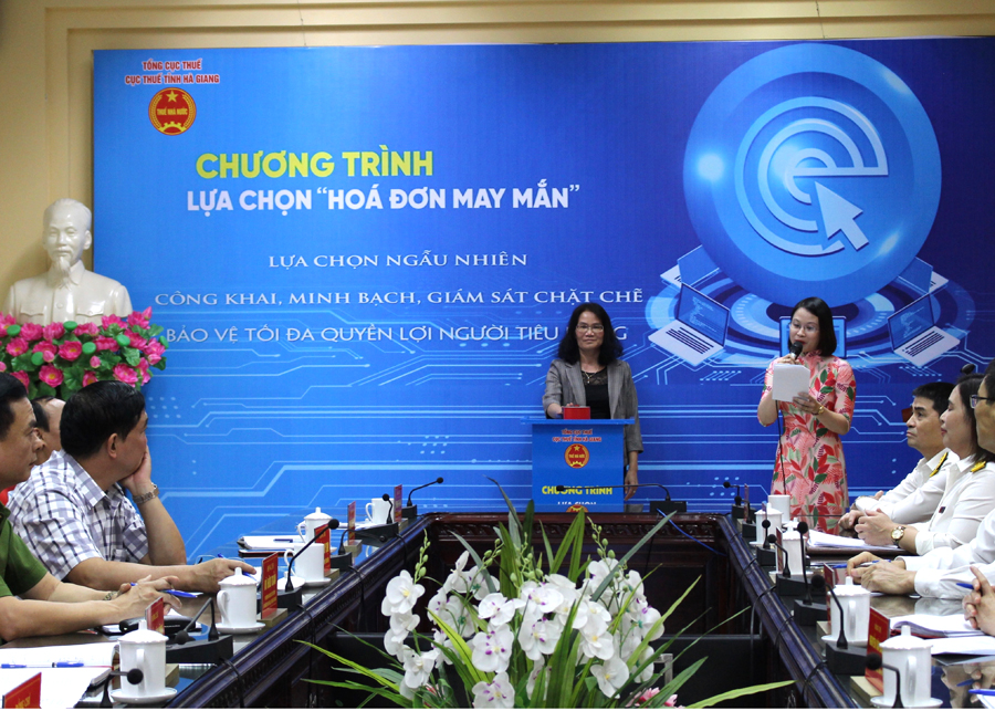 Cục Thuế tiến hành quay thưởng chương trình hóa đơn may mắn quý II, năm 2022
