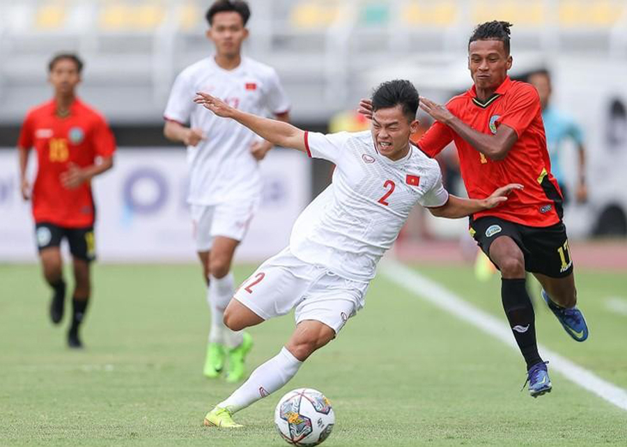 U20 Việt Nam thắng 4-0 U20 Timor-Leste tại Vòng loại U20 châu Á 2023 tháng 9 vừa qua.