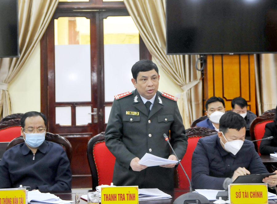 Lãnh đạo Thanh tra tỉnh đề nghị thành phố Hà Giang phối hợp với các sở, ngành liên quan thực hiện đúng theo các kết luận thanh tra của UBND tỉnh.