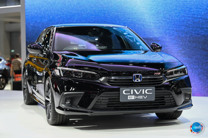 Civic e:HEV bản xăng-điện ra mắt thế giới tại Bangkok, Thái Lan. Ảnh: BangkokInternationalMotorShow