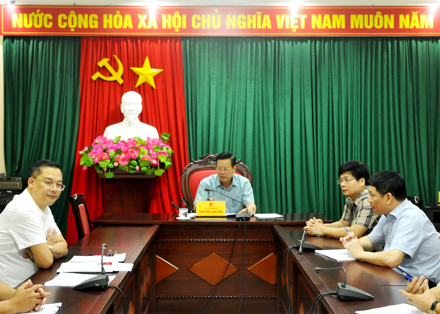 Chủ tịch UBND tỉnh Nguyễn Văn Sơn chủ trì buổi tiếp công dân theo định kỳ.