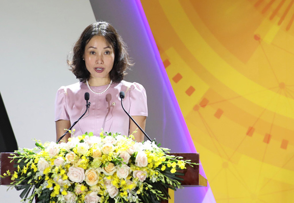 Bà Lê Thị Thu Thủy (trong ảnh) hiện là Tổng giám đốc VinFast Toàn cầu.