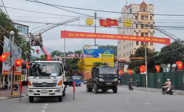 Thành phố Hà Giang xây dựng nếp sống văn minh đô thị