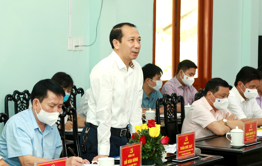 Phó Chủ tịch UBND tỉnh Trần Đức Quý cho rằng ngành VHTT&DL đã cố gắng, nỗ lực đạt được nhiều thành quả trong những năm qua