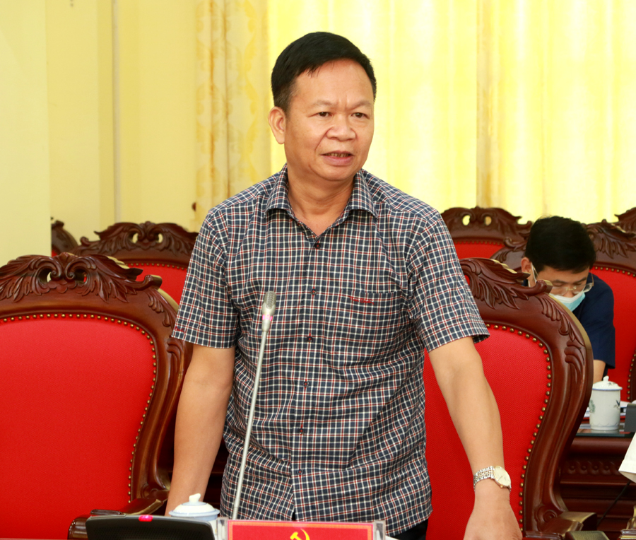 Giám đốc Sở Tài chính Nguyễn Ngọc Thanh giải đáp kiến nghị về tăng nguồn kinh phí cho triển khai cải tạo vườn tạp trong thời gian tới.