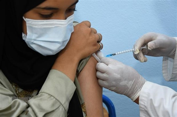Tiêm vaccine ngừa COVID-19 tại Rabat, Maroc, ngày 2/9.