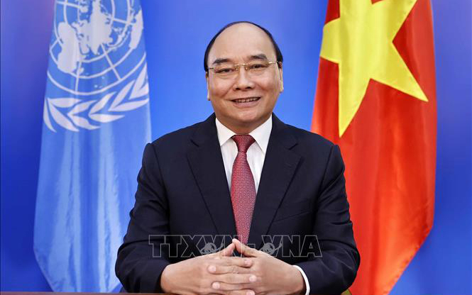 Chủ tịch nước Nguyễn Xuân Phúc dự Hội nghị thượng đỉnh các hệ thống lương thực của Liên hợp quốc.