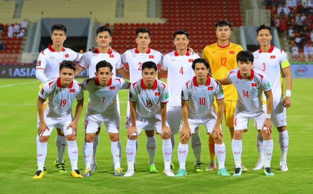 ĐT Việt Nam rơi xuống vị trí thứ 98 trên BXH FIFA.