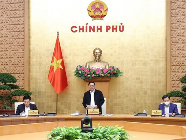 Thủ tướng Phạm Minh Chính phát biểu kết luận phiên họp Chính phủ chuyên đề tháng 11 này.