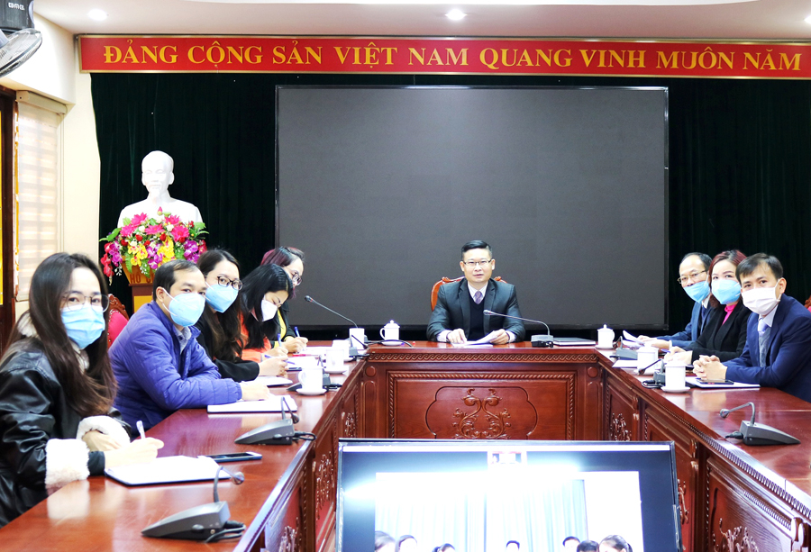 Sở Ngoại vụ hội đàm trực tuyến với Văn phòng Ngoại sự thành phố Bách Sắc, Khu tự trị dân tộc Choang Quảng Tây, Trung Quốc