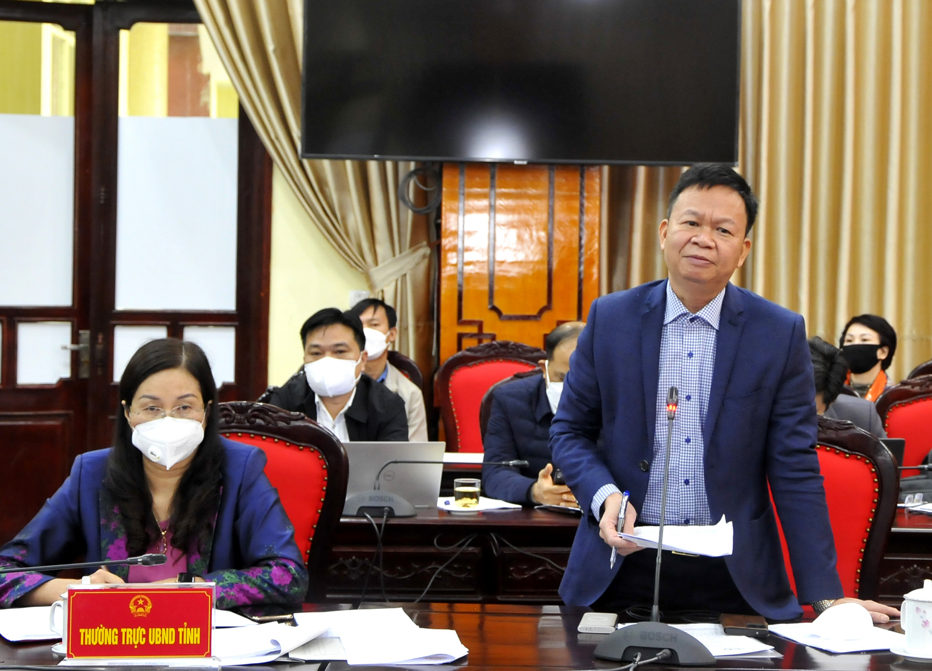 Giám đốc Sở Tài chính Nguyễn Ngọc Thanh giải trình một số nội dung liên quan đến thu – chi ngân sách.