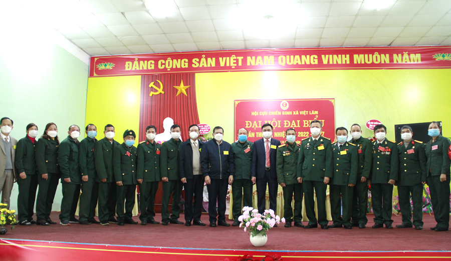 Đại hội đại biểu Hội CCB xã Việt Lâm lần thứ VII