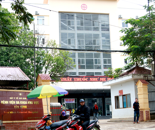 Bệnh viện Đa khoa khu vực Yên Minh mới đưa vào sử dụng.