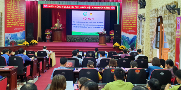 Các đại biểu dự buổi tập huấn.