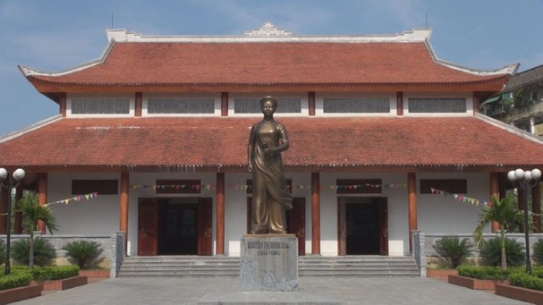 Nhà lưu niệm đồng chí Nguyễn Thị Minh Khai ở phường Quang Trung, thành phố Vinh, tỉnh Nghệ An