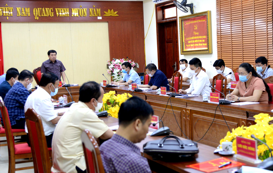 Toàn cảnh buổi làm việc