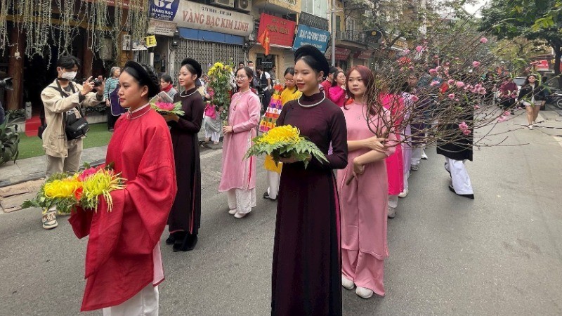 The Tet celebration programme in Hanoi Old Quarter has always been a highly anticipated event as the Lunar New Year approaches.