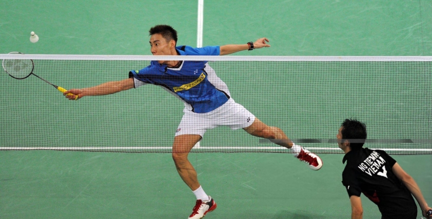 Nguyễn Tiến Minh khiến Lee Chong Wei phải ngỡ ngàng