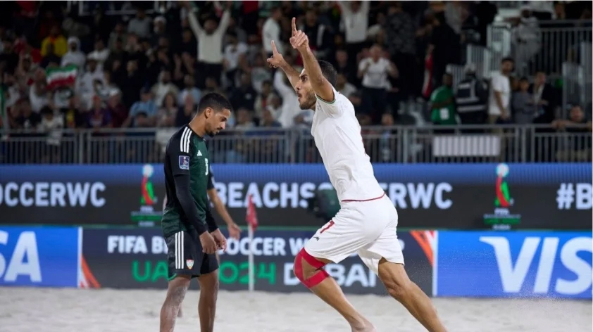 Iran vượt qua UAE để vào bán kết FIFA Beach Soccer World Cup 2024